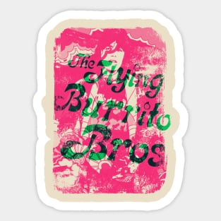 Flying Burrito Bros Sticker